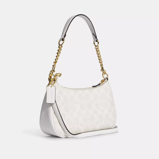 Teri Shoulder Bag in Signature Canvas